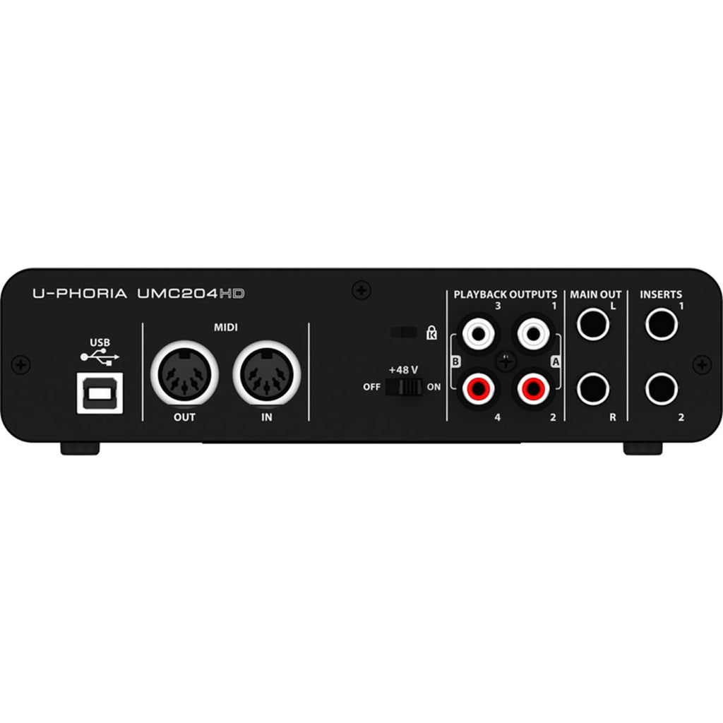 24-Bit/192 kHz USB Audio/MIDI Interface with Mic Preamplifiers I333
