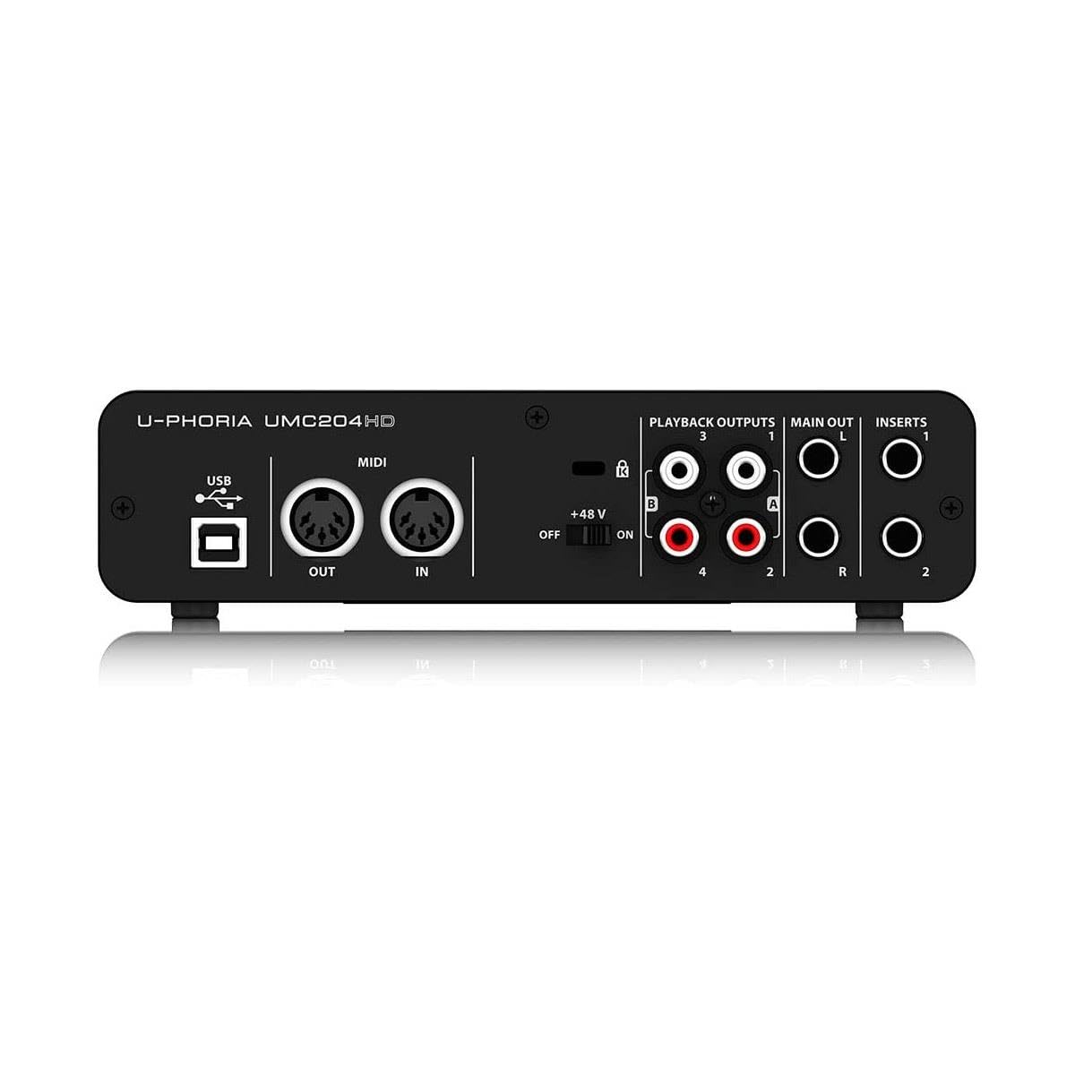 24-Bit/192 kHz USB Audio/MIDI Interface with Mic Preamplifiers I333