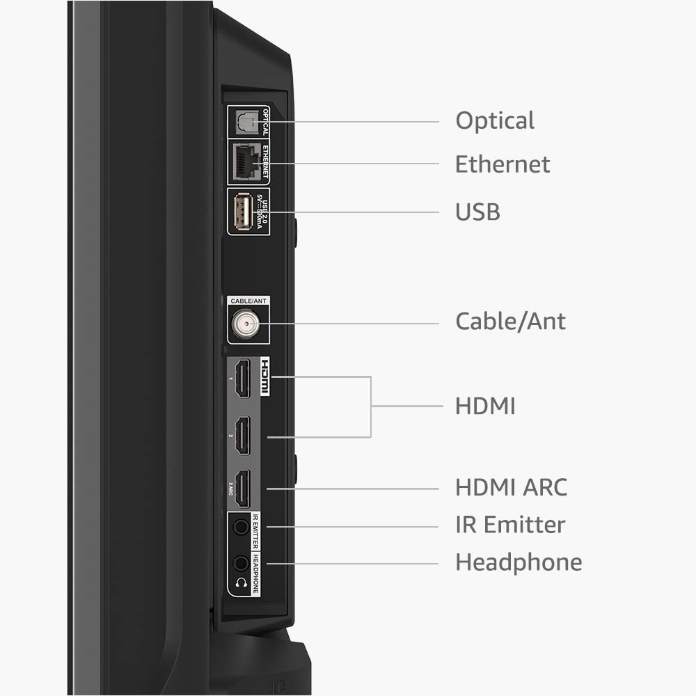 32" HD Smart TV with Voice Remote H6850