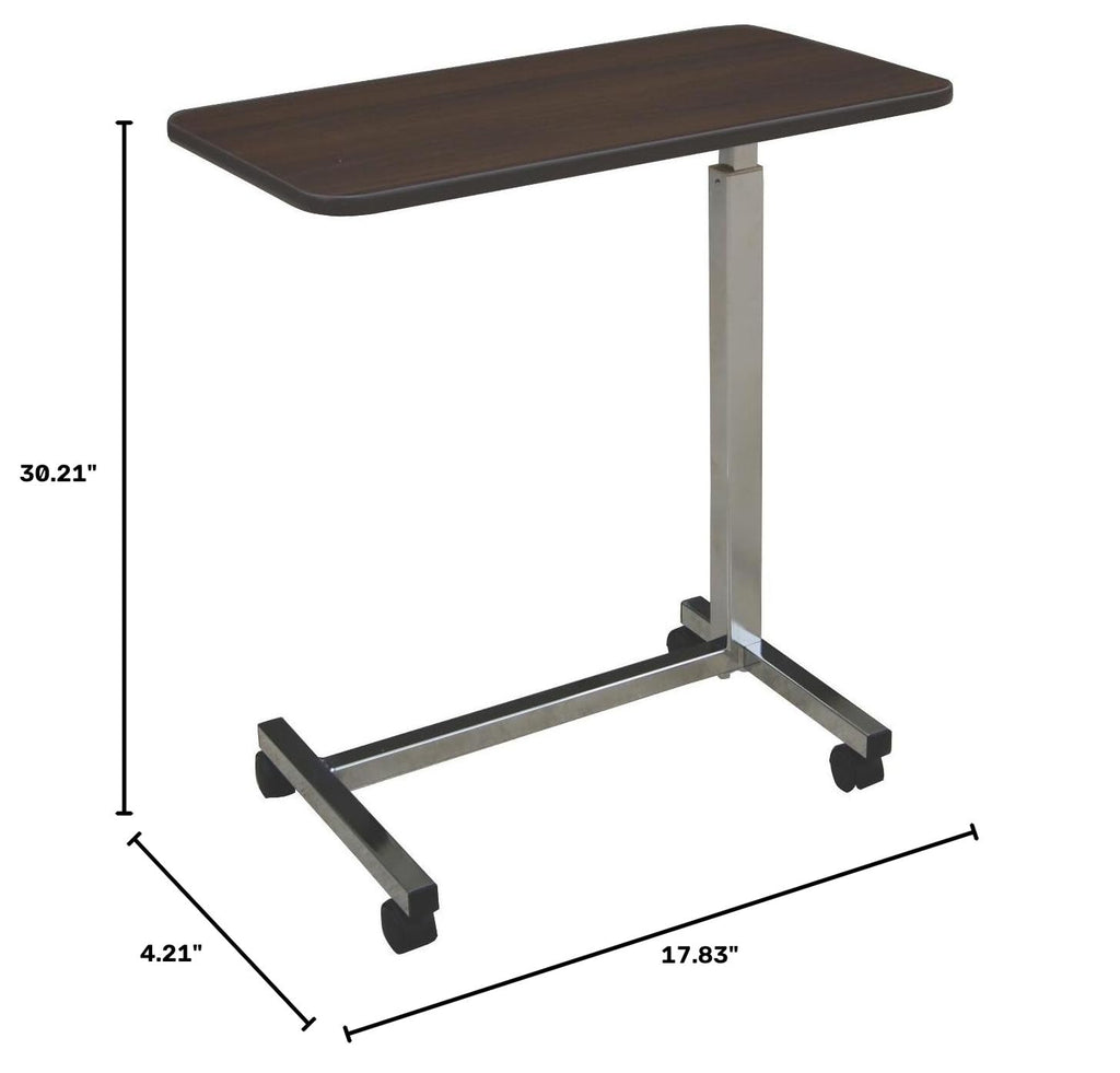 Adjustable Overbed Table with Wheels W944