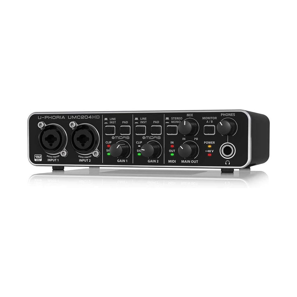 24-Bit/192 kHz USB Audio/MIDI Interface with Mic Preamplifiers I333