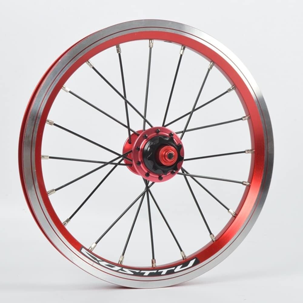 14/16 Inch Double-Wall Alloy Rim Bike Wheelset B55747