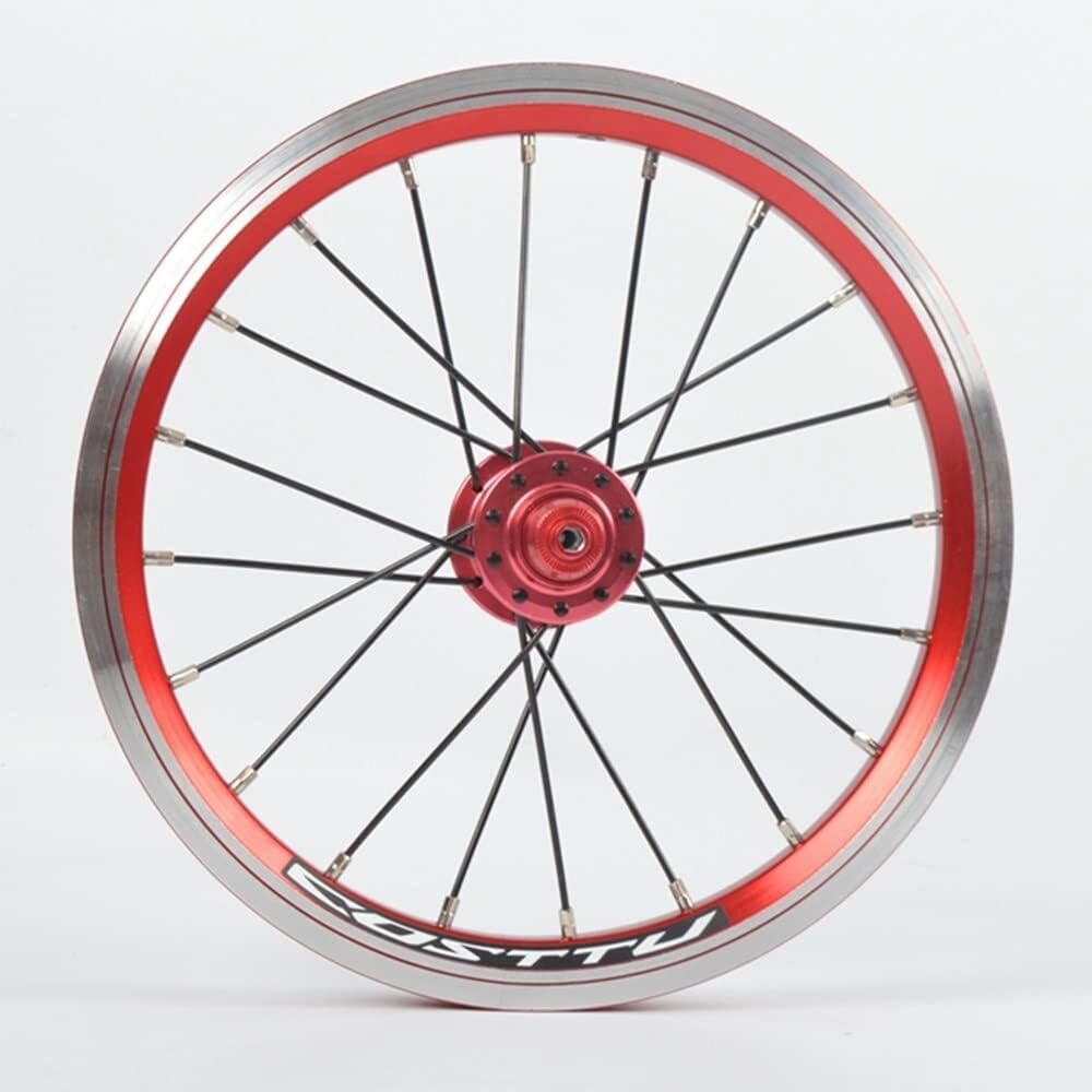 14/16 Inch Double-Wall Alloy Rim Bike Wheelset B55747