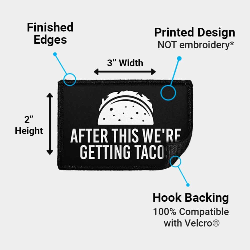 Hook & Loop Patch 2x3 in K251