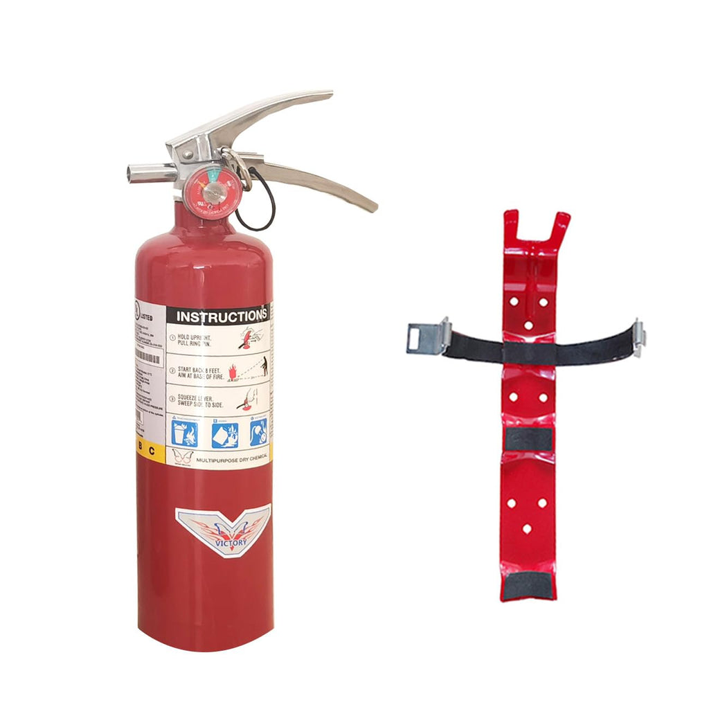 2.5LB ABC Dry Chemical Fire Extinguisher with Wall Bracket W710430