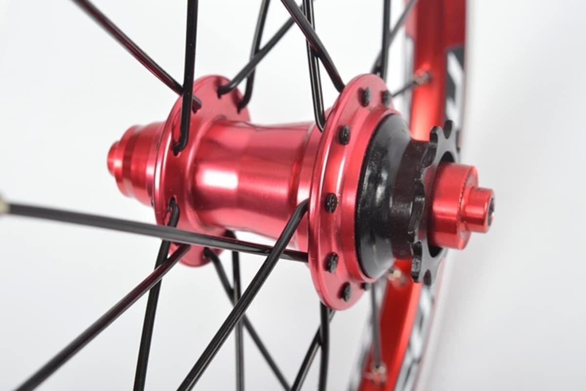 14/16 Inch Double-Wall Alloy Rim Bike Wheelset B55747