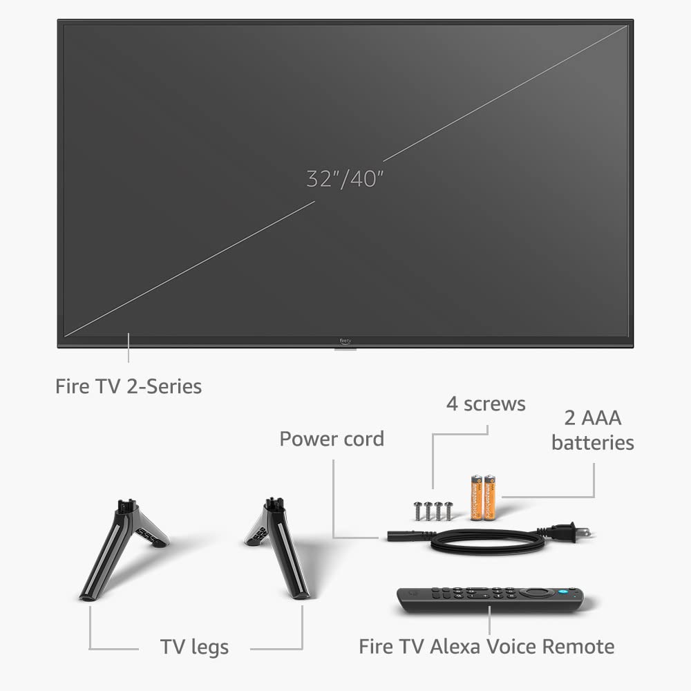 32" HD Smart TV with Voice Remote H6850