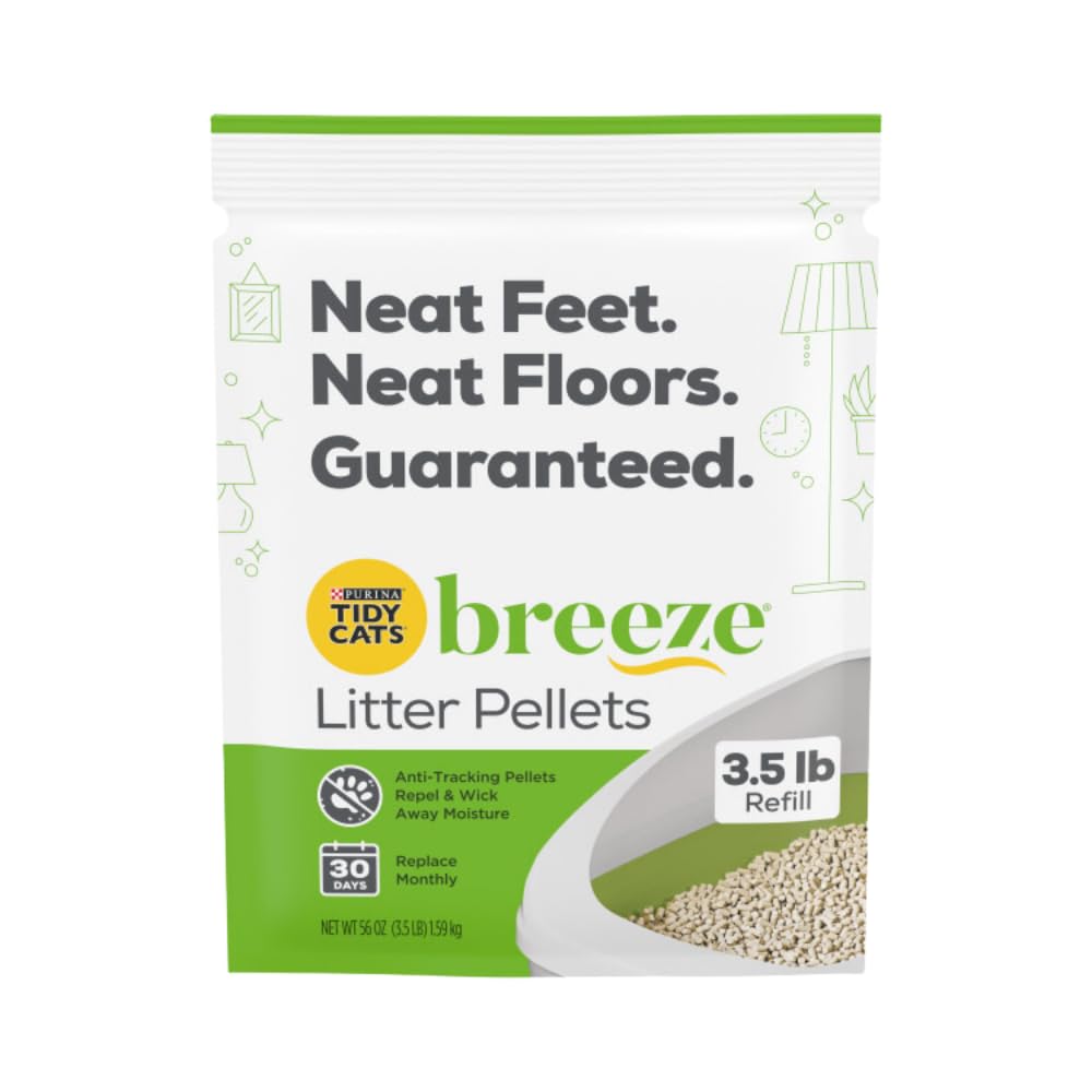 1 Litter Pellets Refill (3.5 lb) and 1 Cat Pad Refills (10 ct) Variety Pack U54637