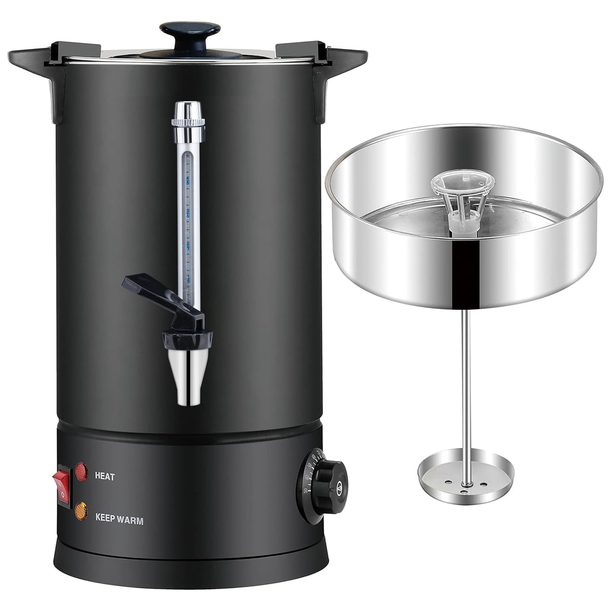 50-Cup Stainless Steel Commercial Coffee Urn P553