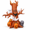 8FT Halloween Inflatable Ghost Tree Decoration V5012