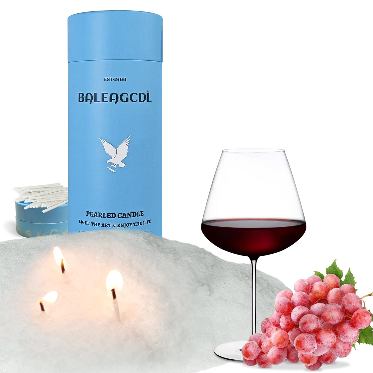 18oz Sand Wax with 30 Wicks Scented Candles T700