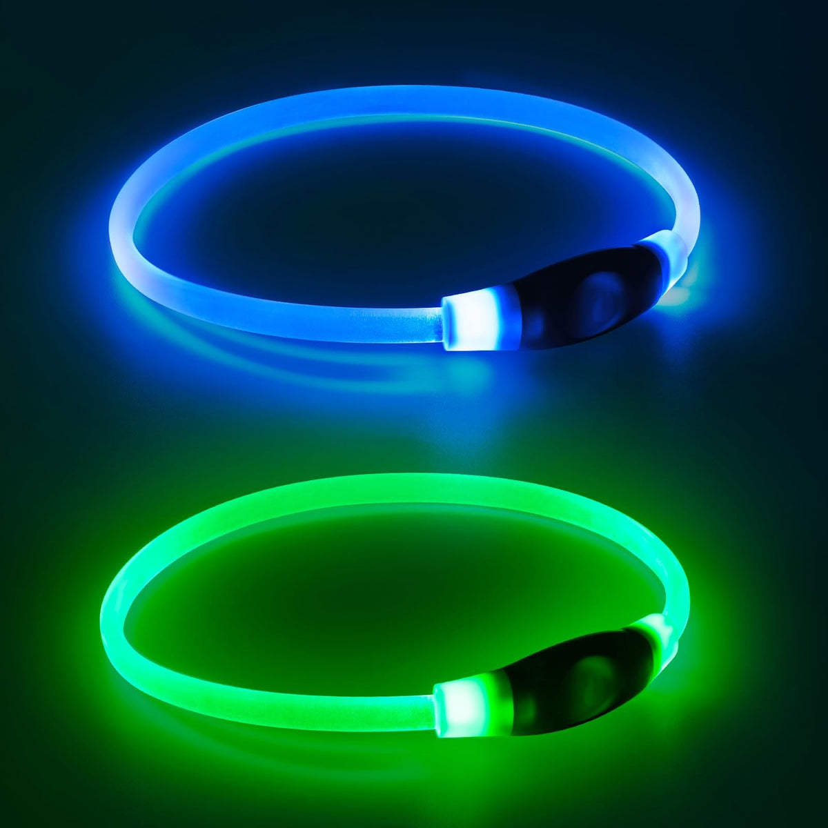 2 Packs Light Up Dog Collar E674151