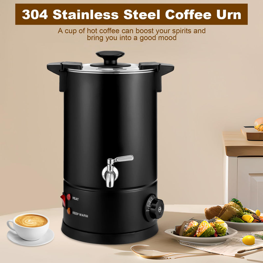 8L Electric Stainless Steel Coffee Urn Q685