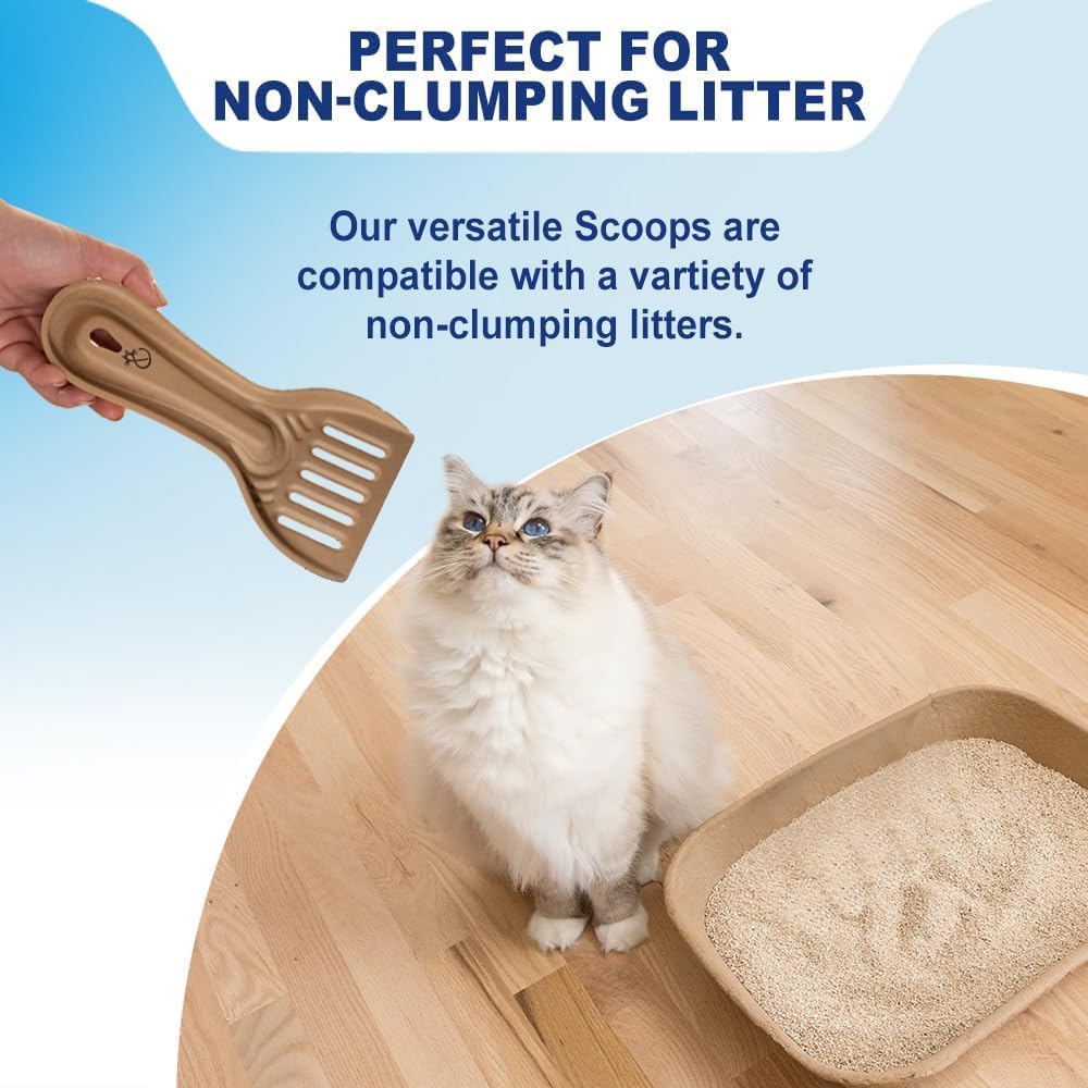 Disposable Cat & Rabbit Litter Scoops 6-Pack Q75292