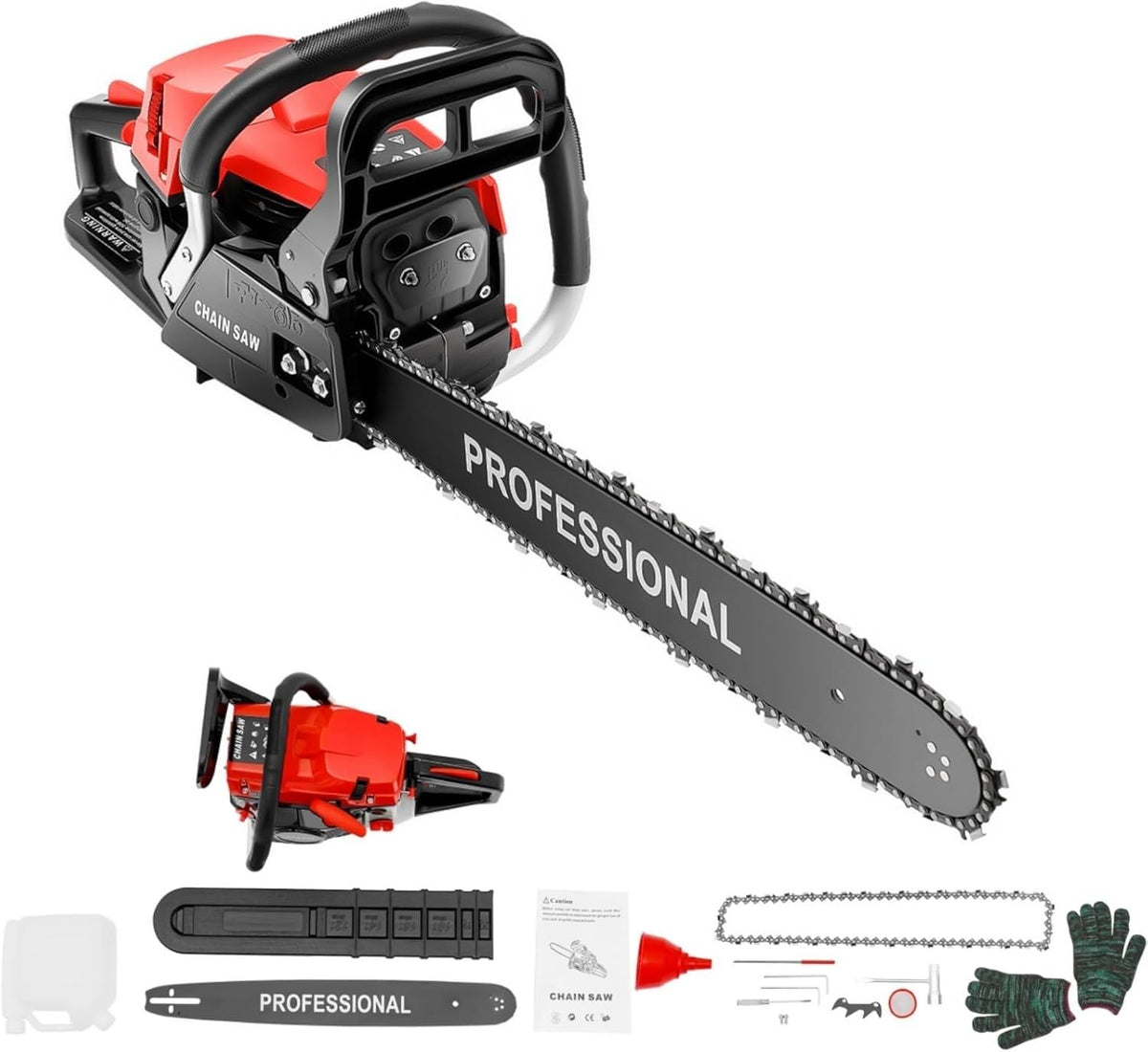 20 Inch 58cc Gas Chainsaw S47859