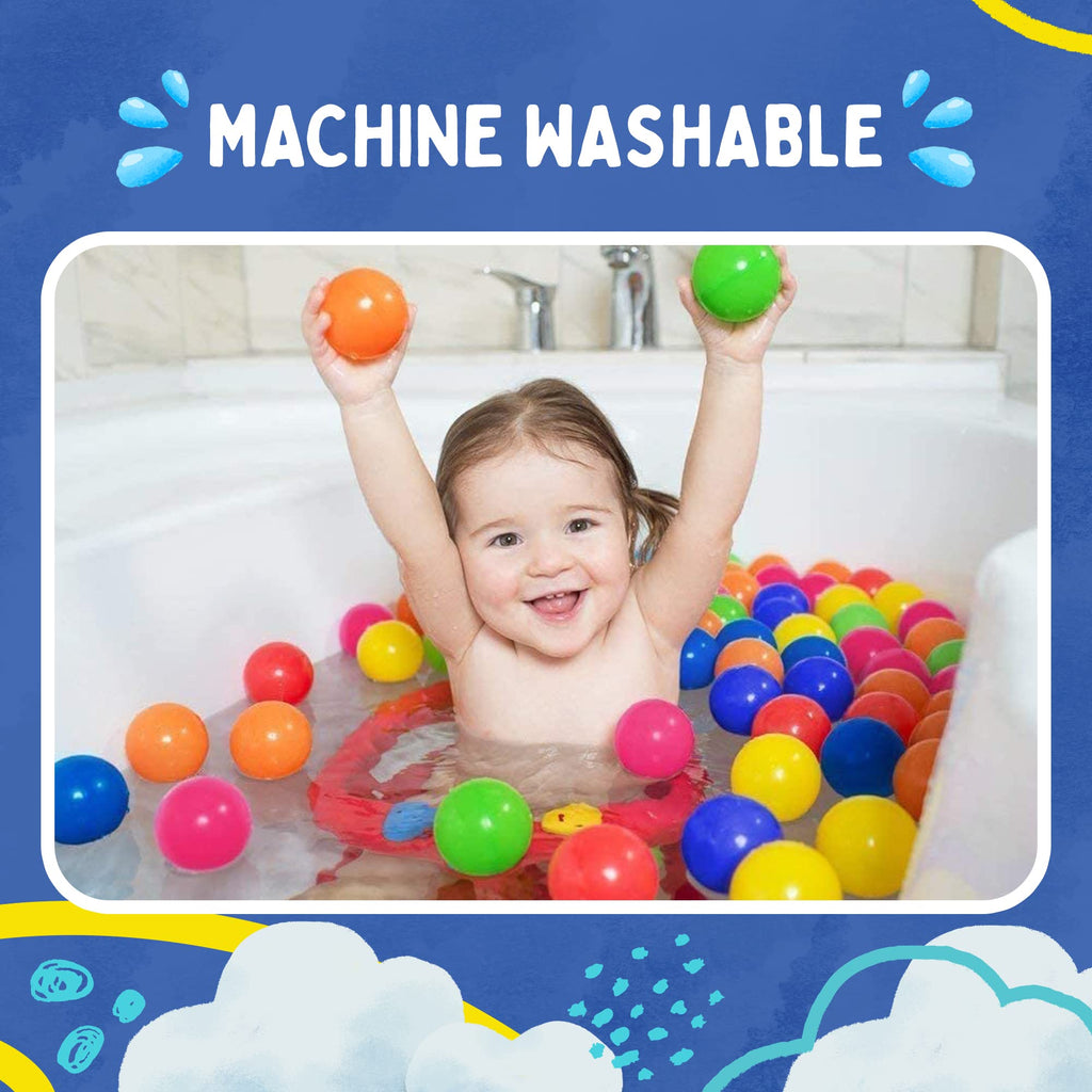 200 Count Plastic Ball Pit Balls Z756