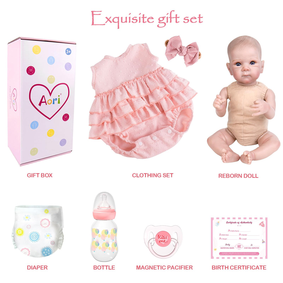 Reborn Baby Dolls with Poseable Limbs Z16905