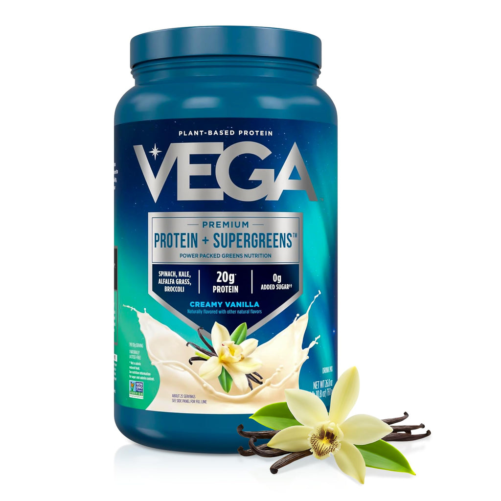Creamy Vanilla Vegan Protein Powder 26.9 oz C1514