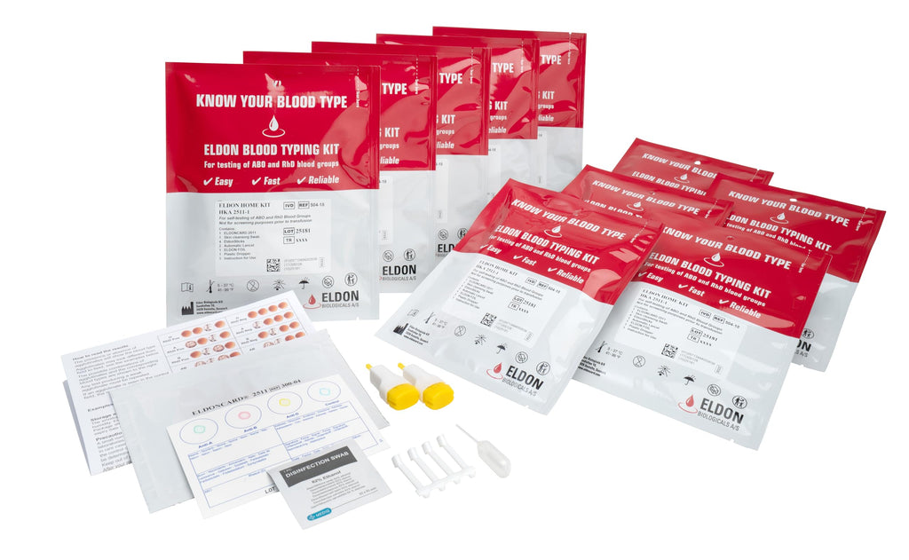Blood Typing Kit 10 Test Pack L905787