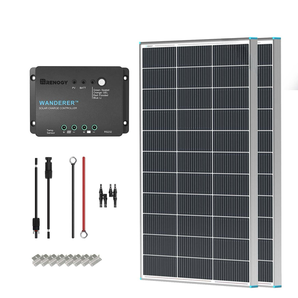 200W Solar Panel Kit with 30A PWM Charge Controller U443350