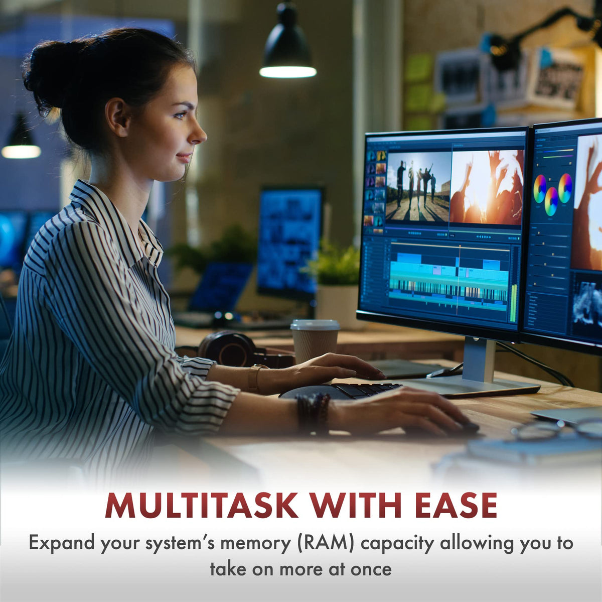 16GB DDR4 2400MHz Non-ECC Desktop RAM Memory Kit X3745