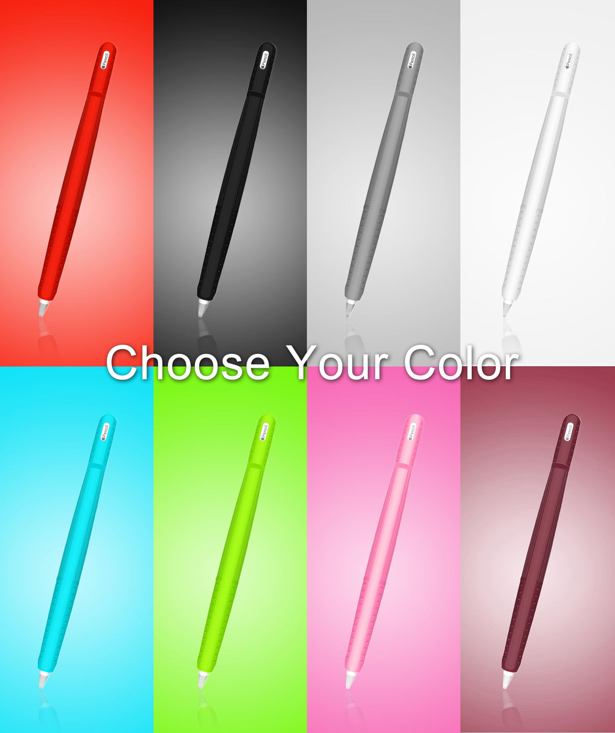Brown Protective Cover Case Skin for Apple Pencil G7740