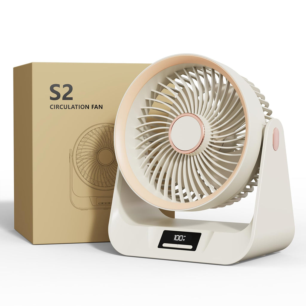 6.5 Inch 5-Speed Portable Desk Fan W4067