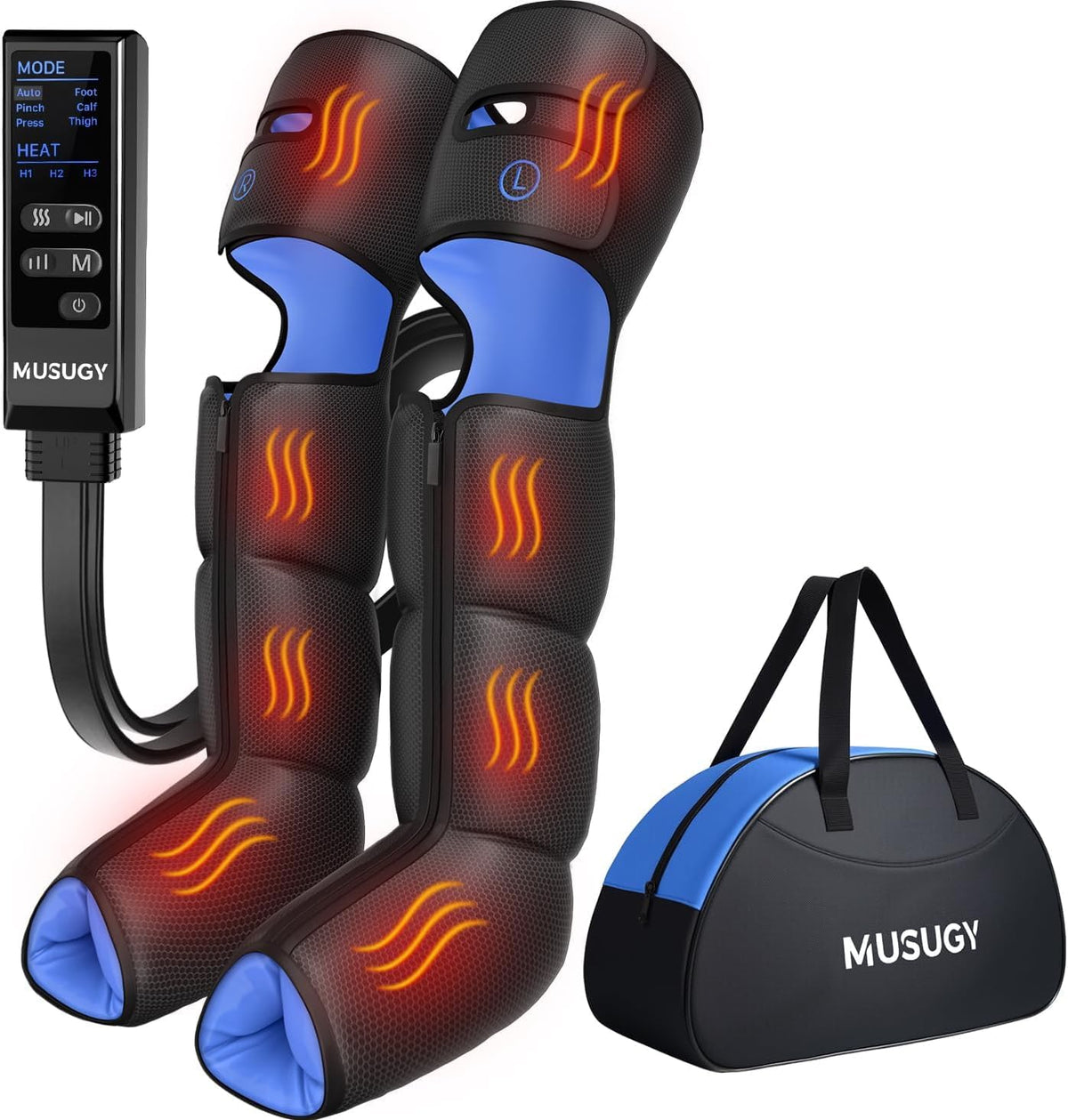 Leg Compression Massager with Heat W1887