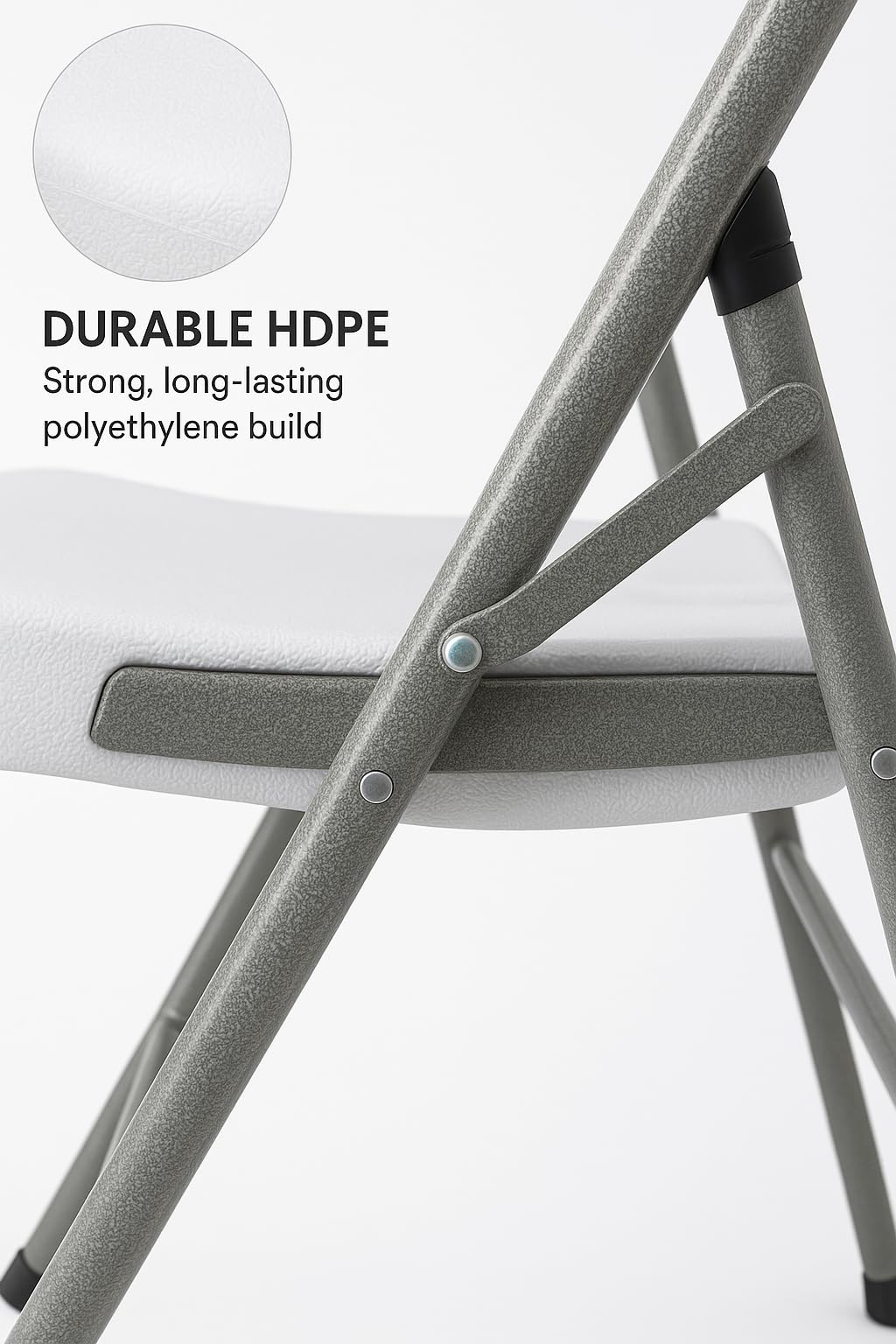 White Folding Chair Set of 50 D526