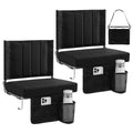 Stadium Seats with Back Support 2 Pack, Black T69257