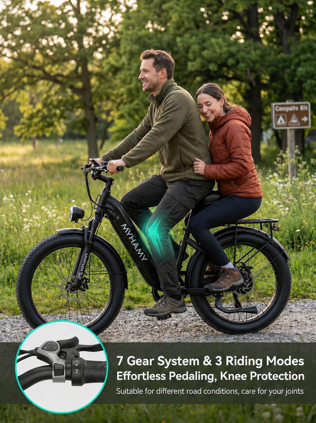 2000W Electric Bike 24 Fat Tire 48V 18Ah Step-Thru I674681