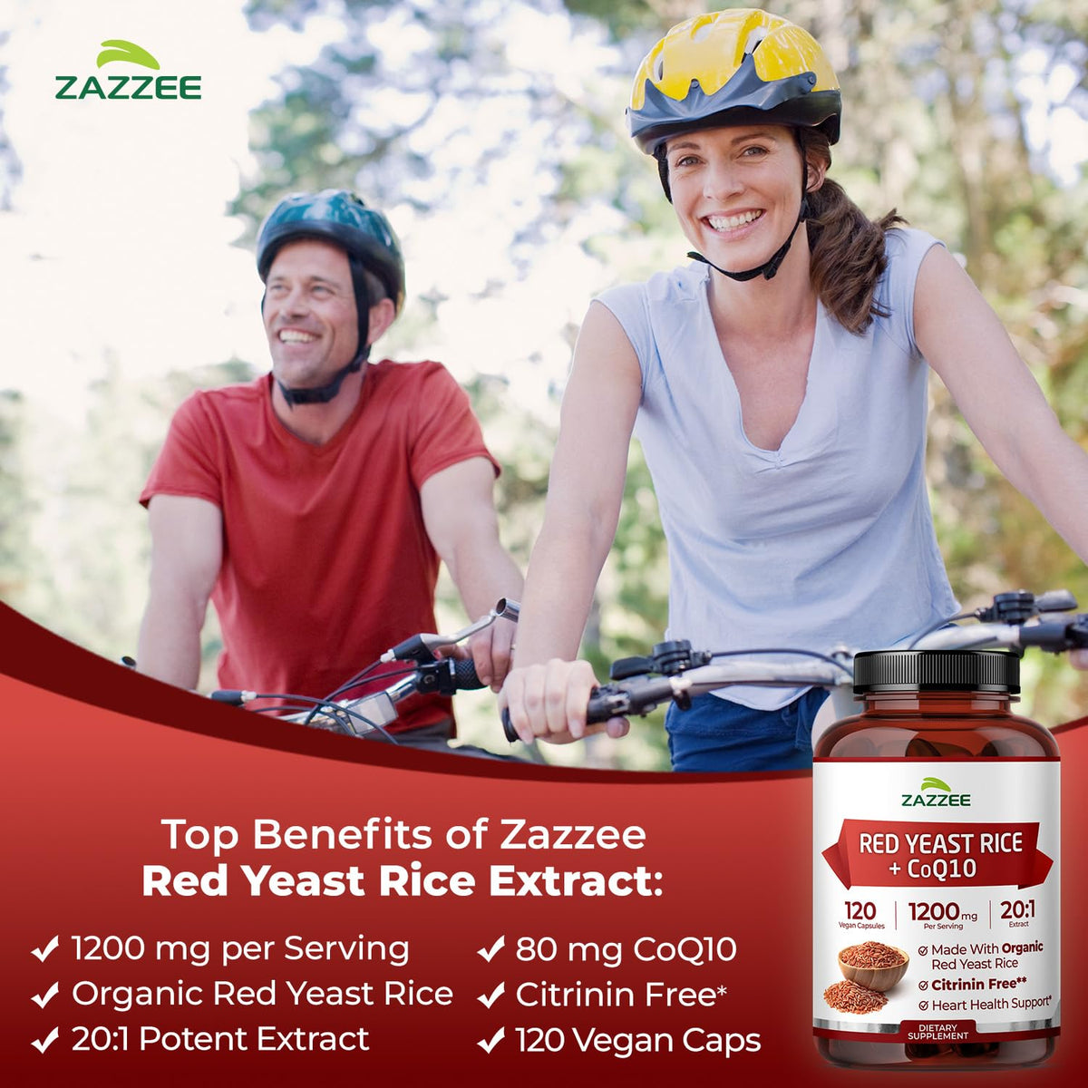 Organic Red Yeast Rice Extract with CoQ10 R197314