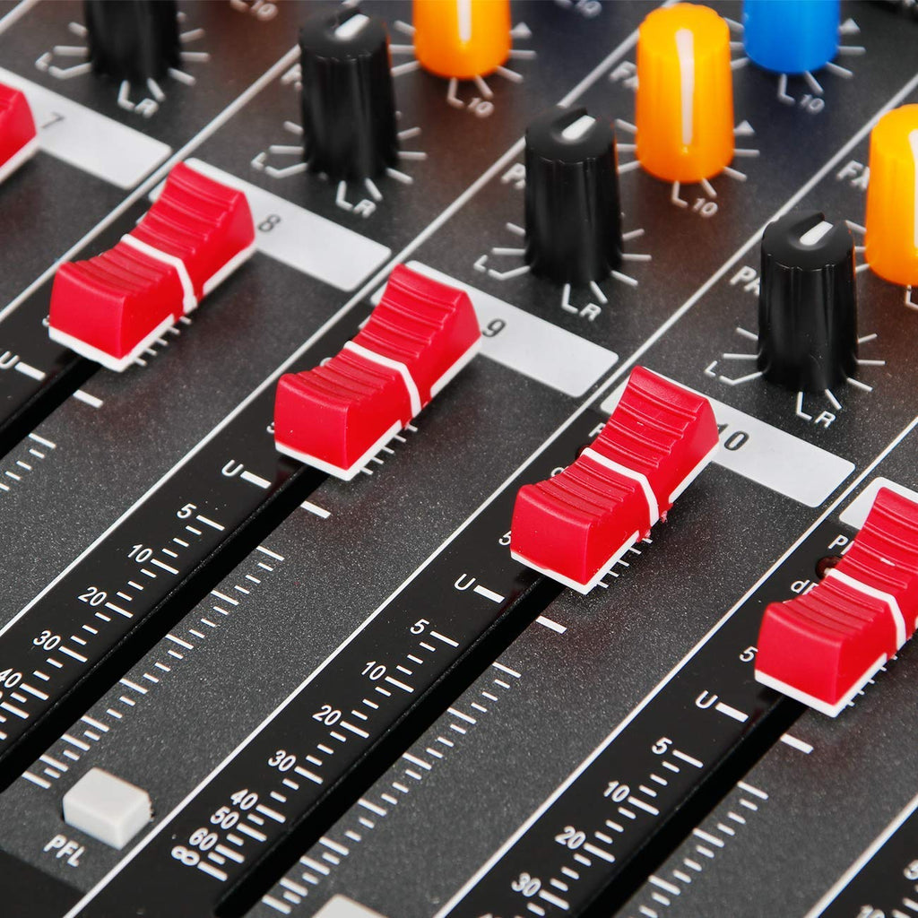 12 Channel Black USB Audio Mixer Q37683