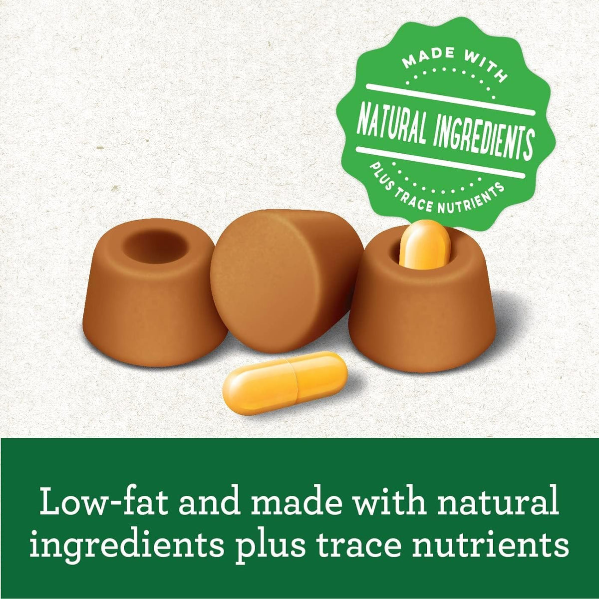Chicken Capsule Size Dog Medicine Treats 3 Pack V8013