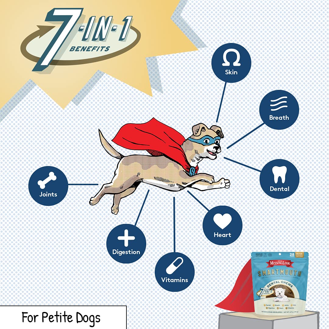 Vet Developed Dental Chew Treats 28 Ct Z3873