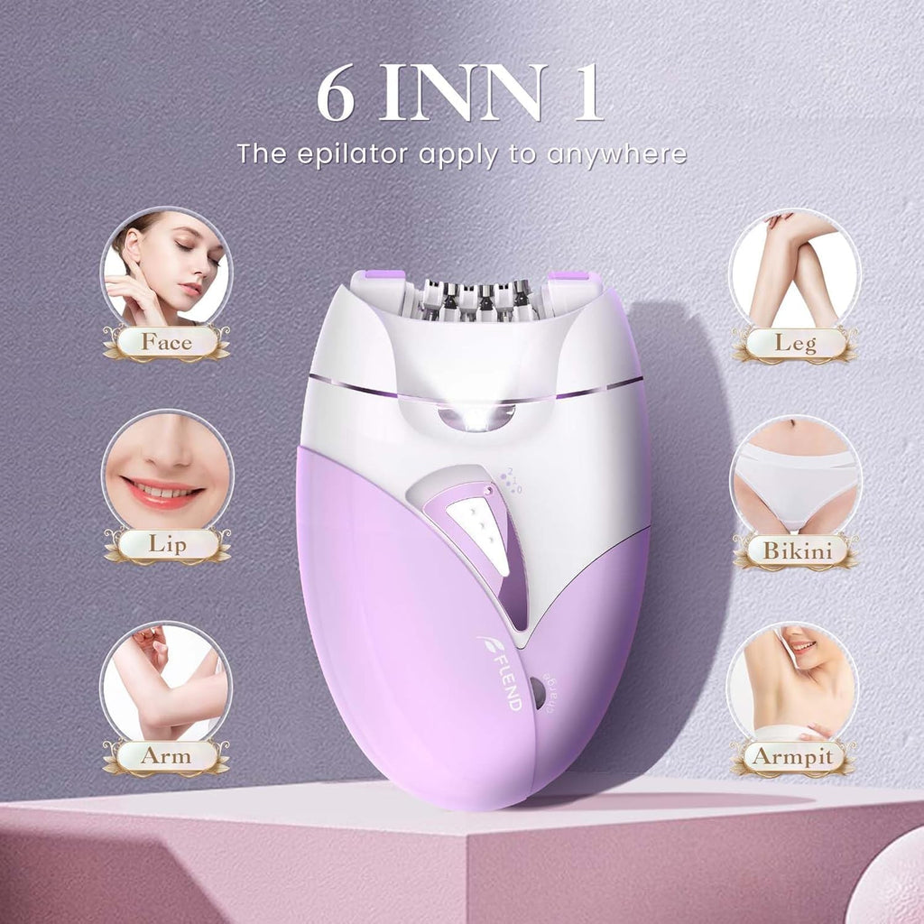 2-Speed Adjustable Epilator with 36 Tweezers T827