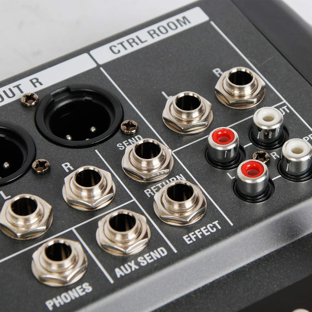 12 Channel Black USB Audio Mixer Q37683