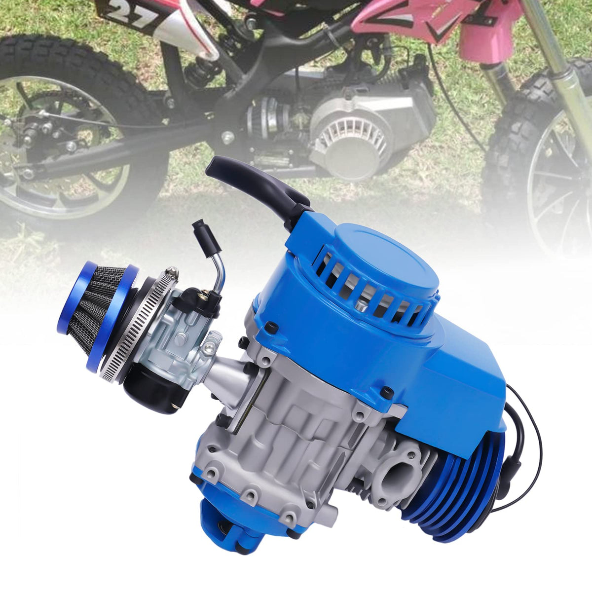 49CC 2-Stroke Air-Cooled Single Cylinder Engine Kit R417653