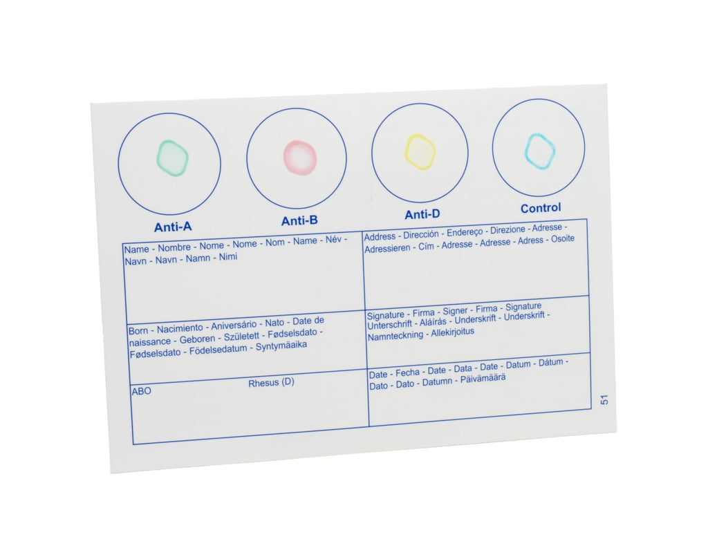 Blood Typing Kit 10 Test Pack L905787