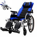 High Back Reclining Wheelchair with Elevating Leg Rests W873257
