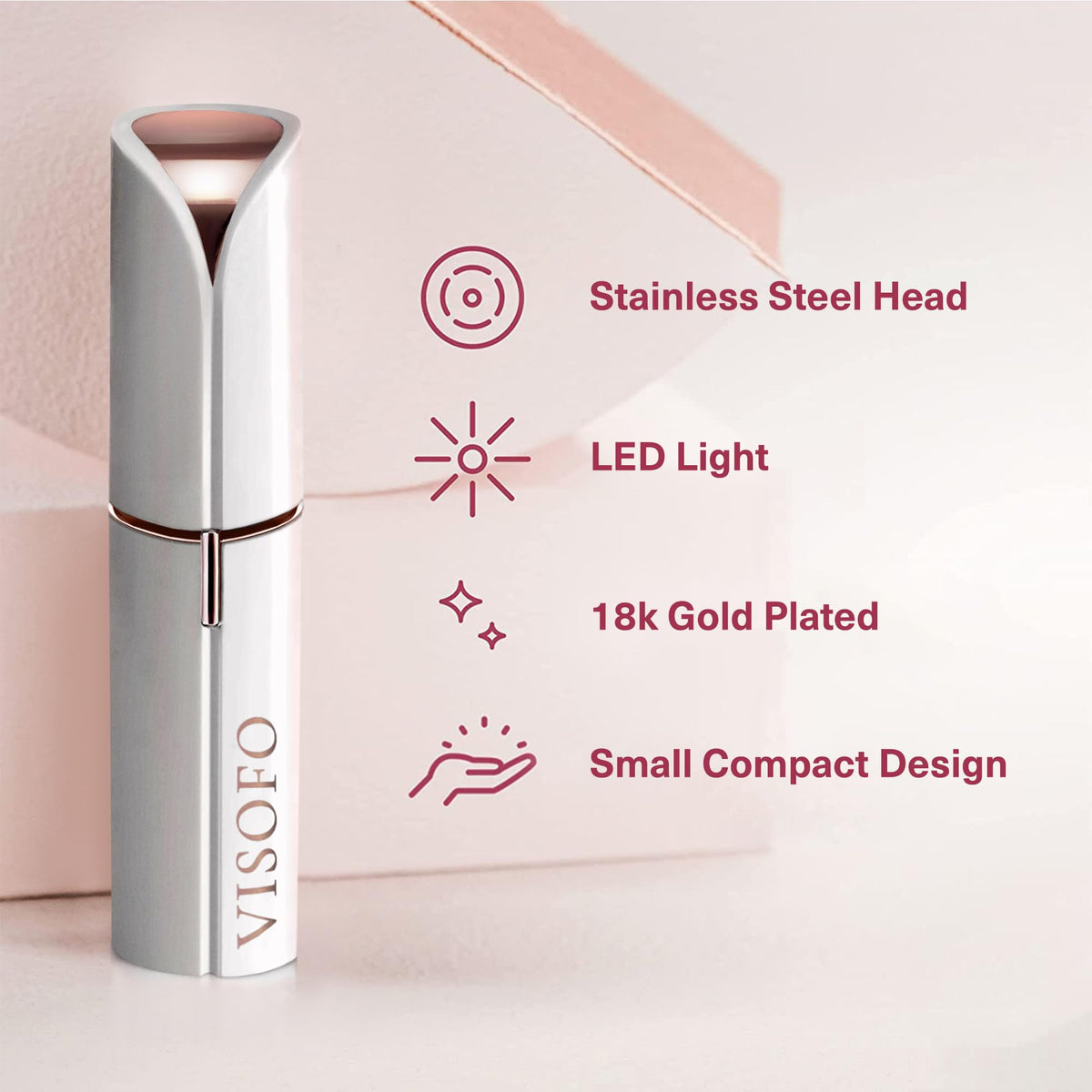 Electric Facial Hair Removal Razor Dermaplaning Trimmer E10149