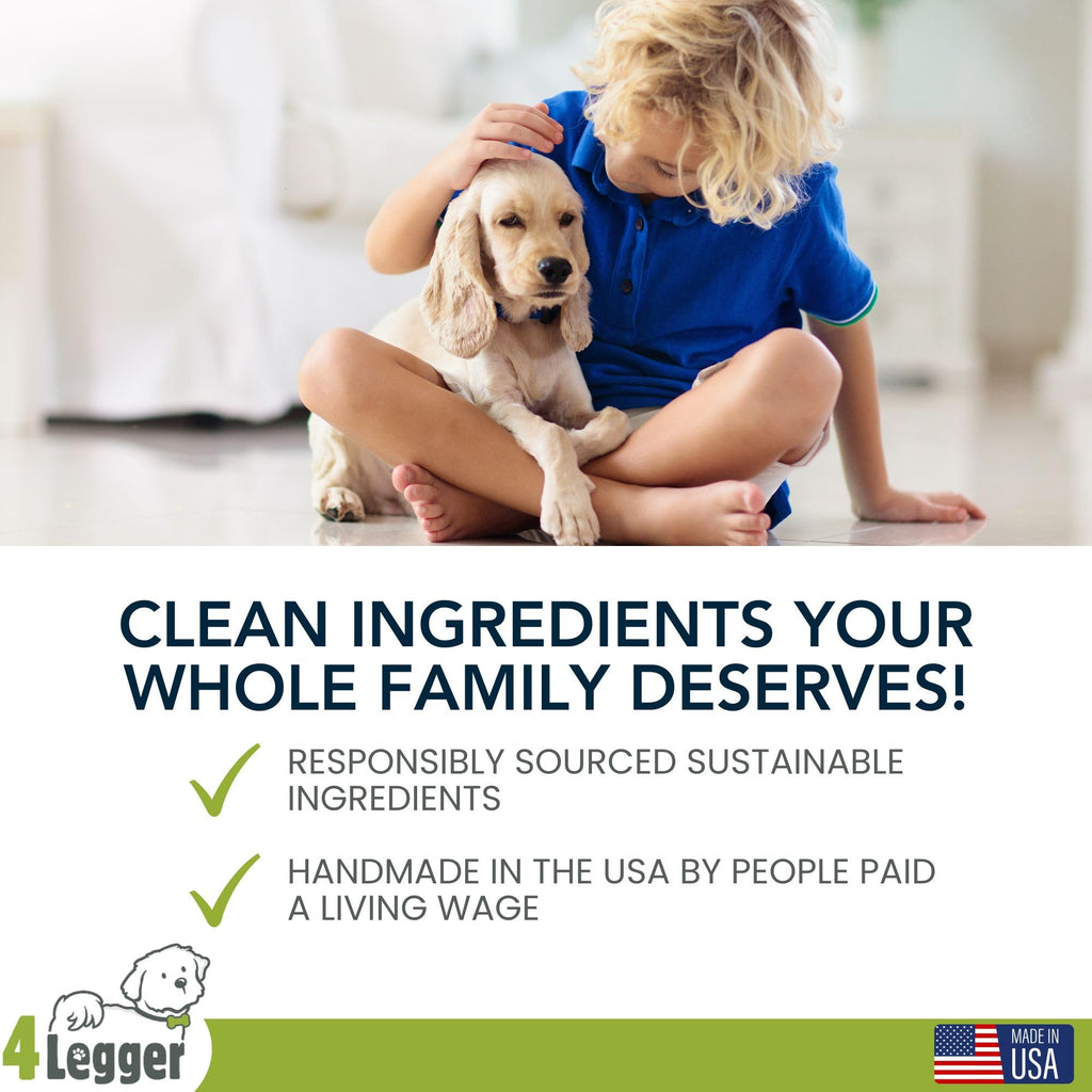 Certified Organic Hypoallergenic Dog Shampoo with Aloe and Lemongrass 16 oz E846619