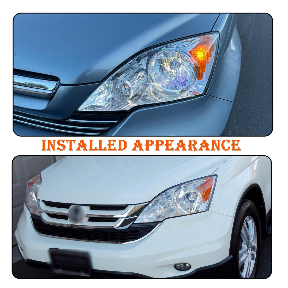 Chrome Halogen Headlights E183242