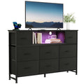 LED TV Stand Dresser with Charging Station T885936