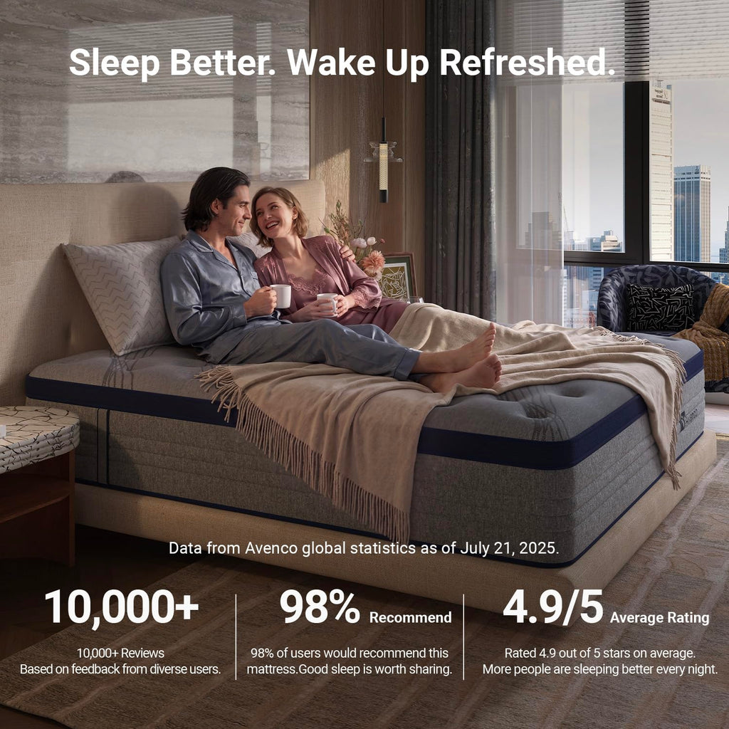 Queen 12 Inch Cooling Hybrid Mattress M931951