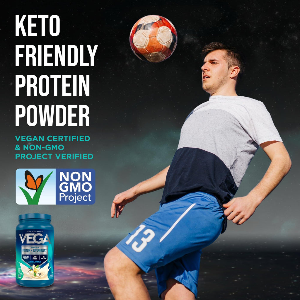 Creamy Vanilla Vegan Protein Powder 26.9 oz C1514