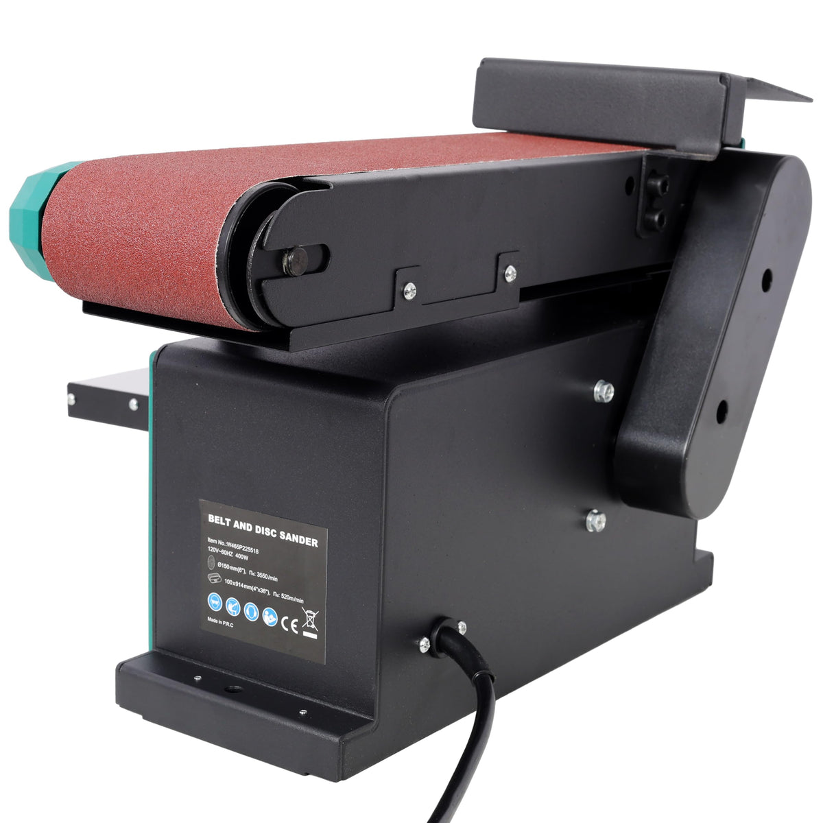 6" Disc and 4 x 36 in. Belt Sander with Aluminum Worktable B5350