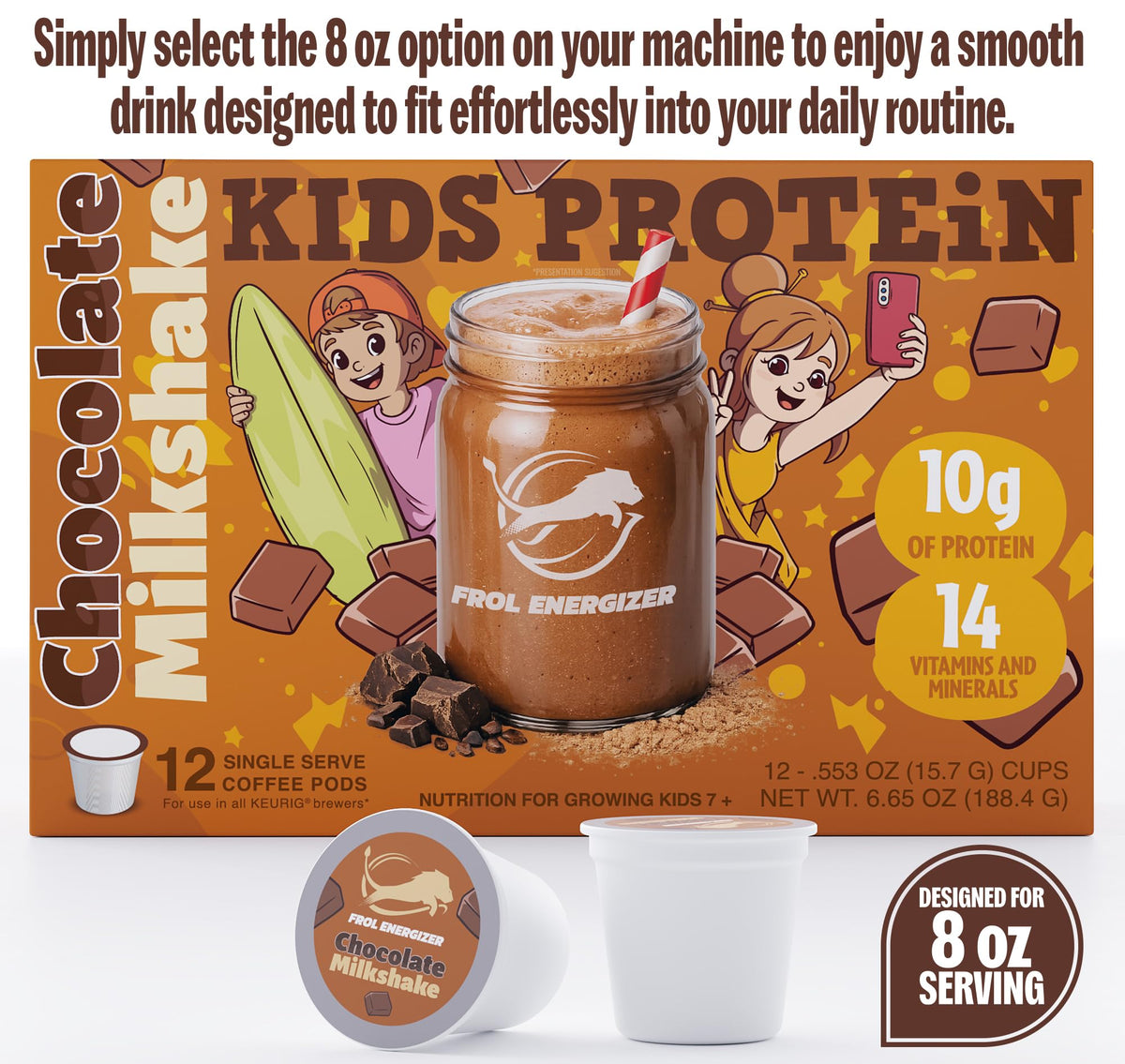 Chocolate Protein K-Cup Pods Z8630