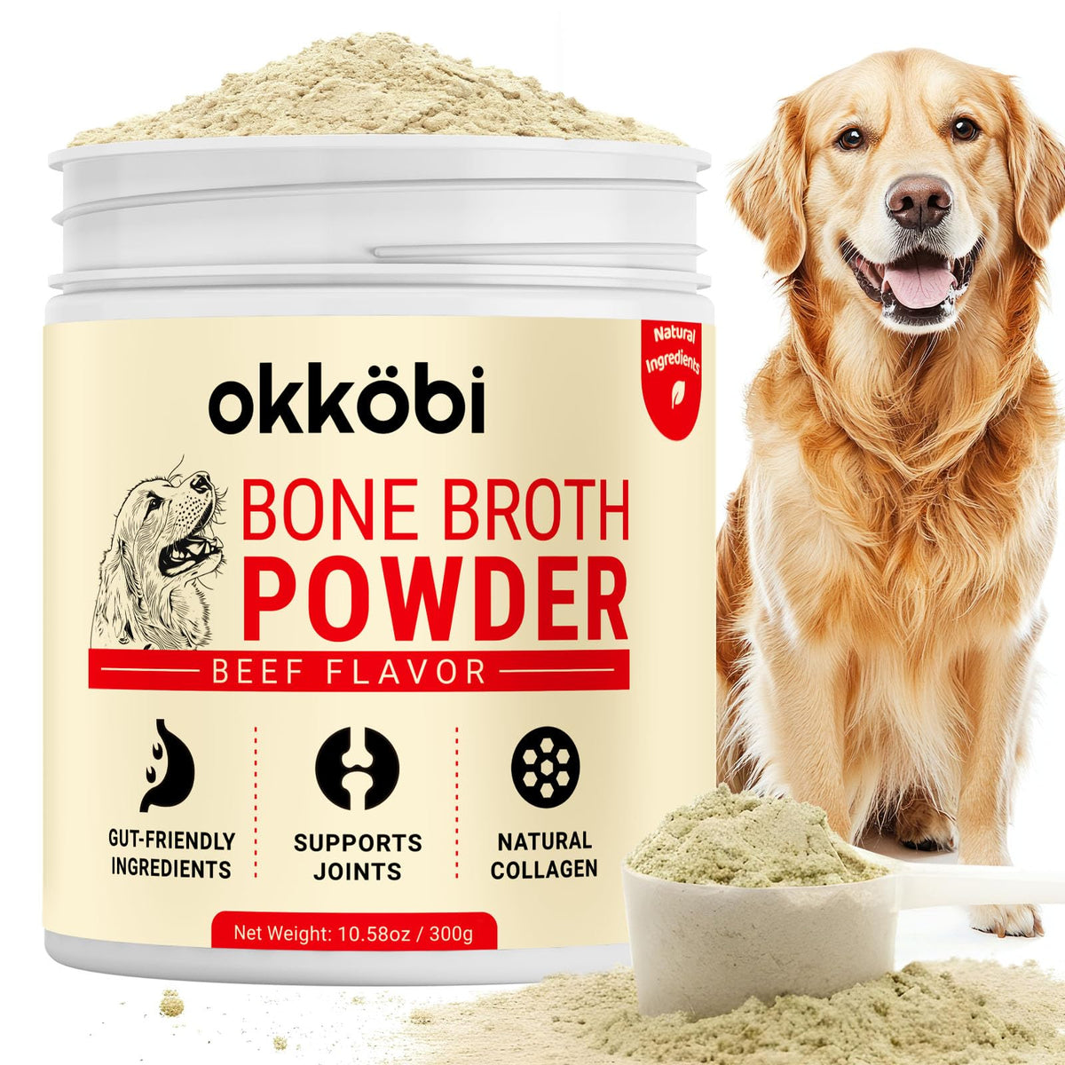 Beef Bone Broth Powder for Dogs W876997