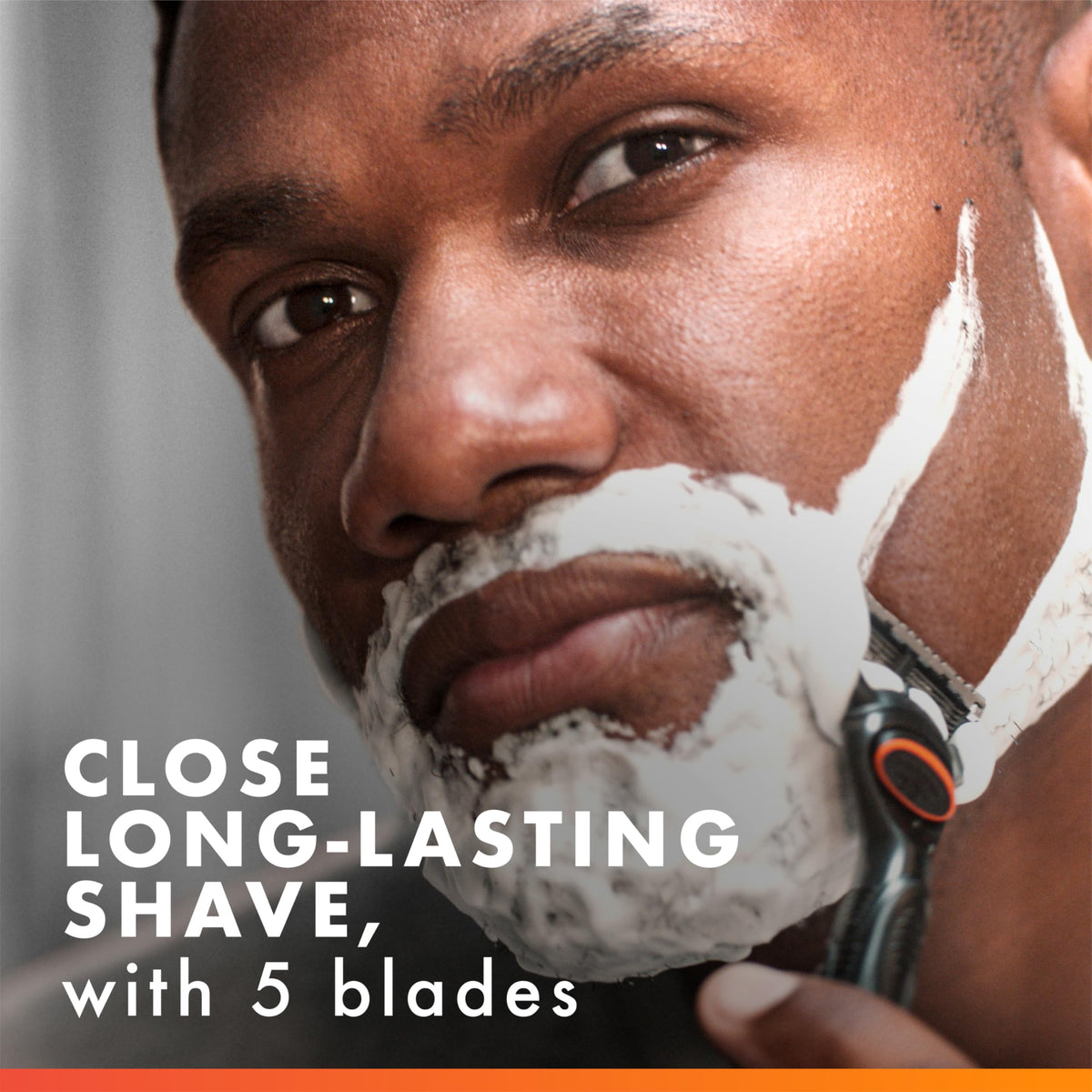 5-Blade Razor Refills with Precision Trimmer, 6 Count Y9208